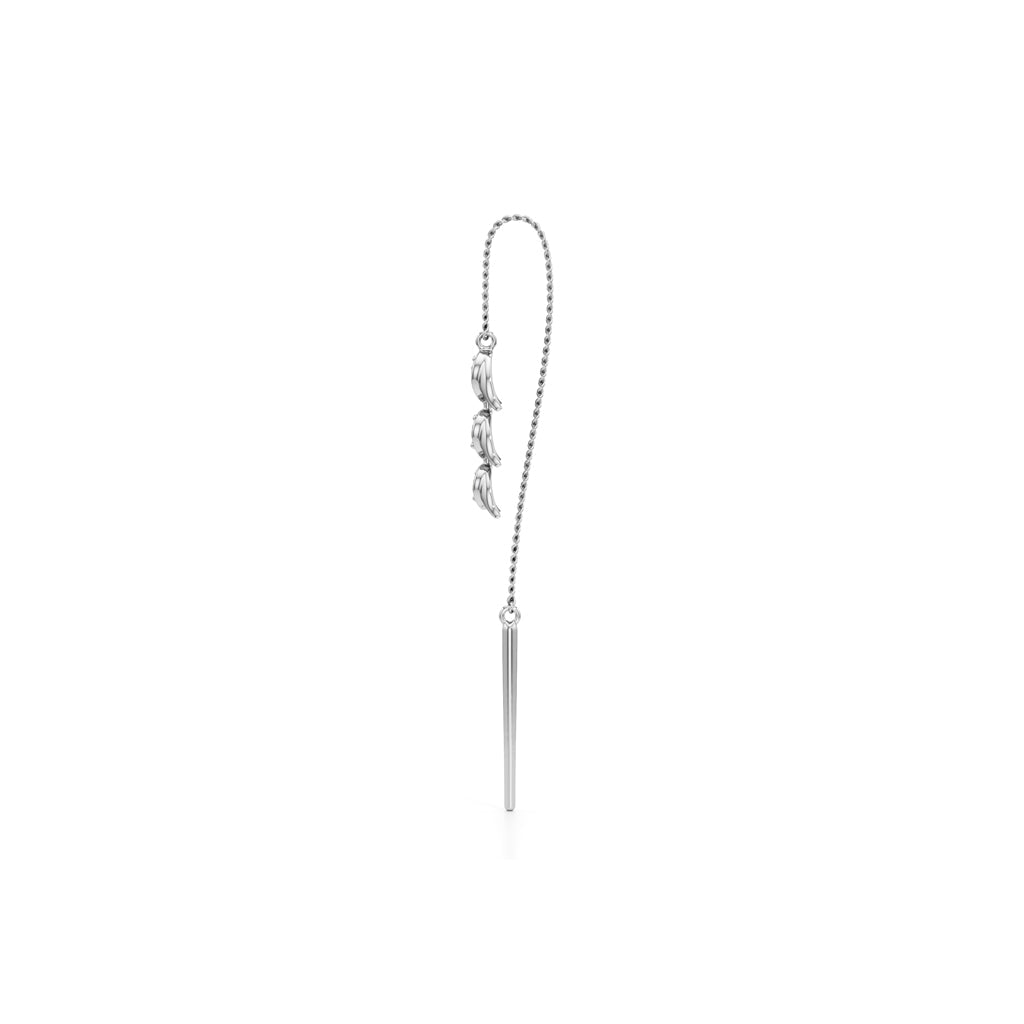 Luxe Links Round Shape Delicate Earrings