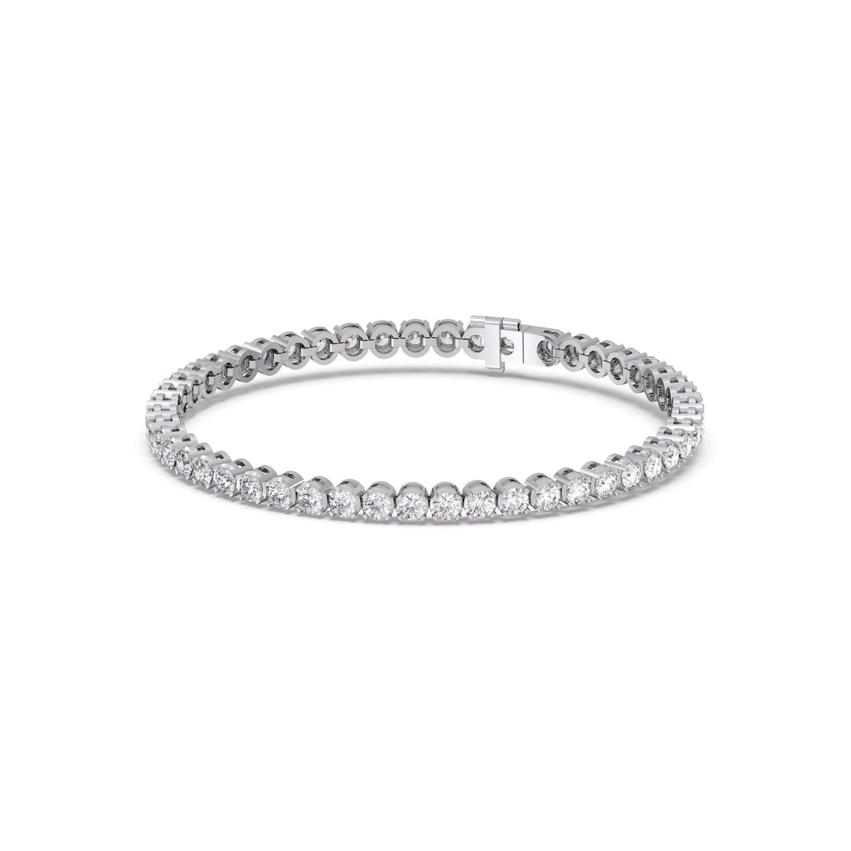 4.9 ct Eternal Round Diamond Tennis Bracelet
