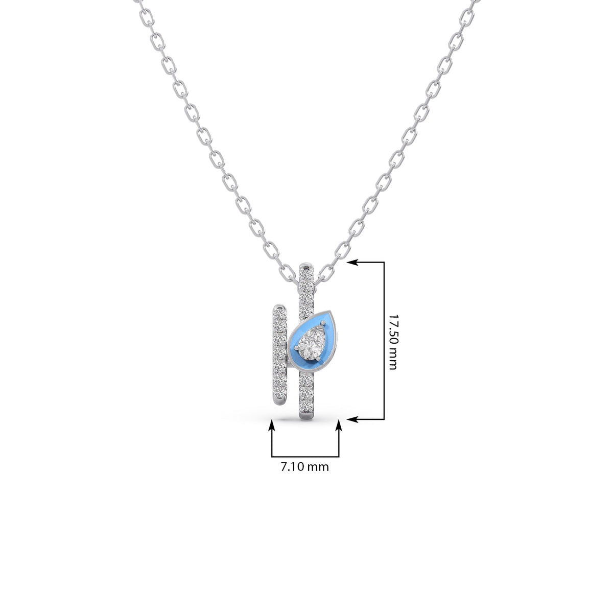 Cotton Candy Sparkle Pendant