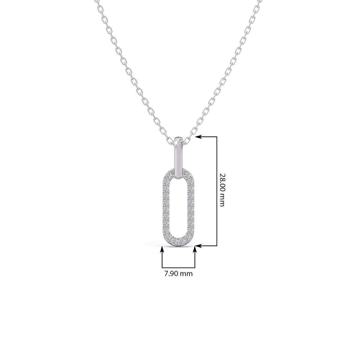 Circle of Life Round Diamond Pendant