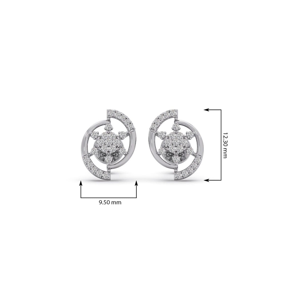 Diora Bloom Stud Earrings