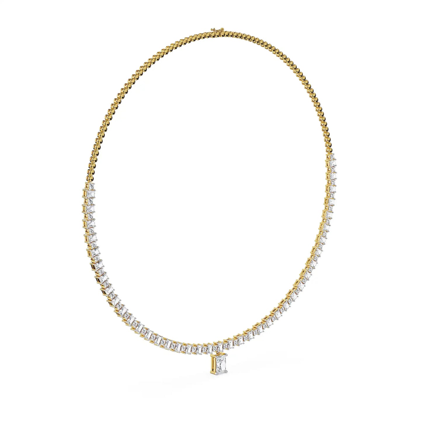 Celeste Lab Grown Diamond Tennis Necklace