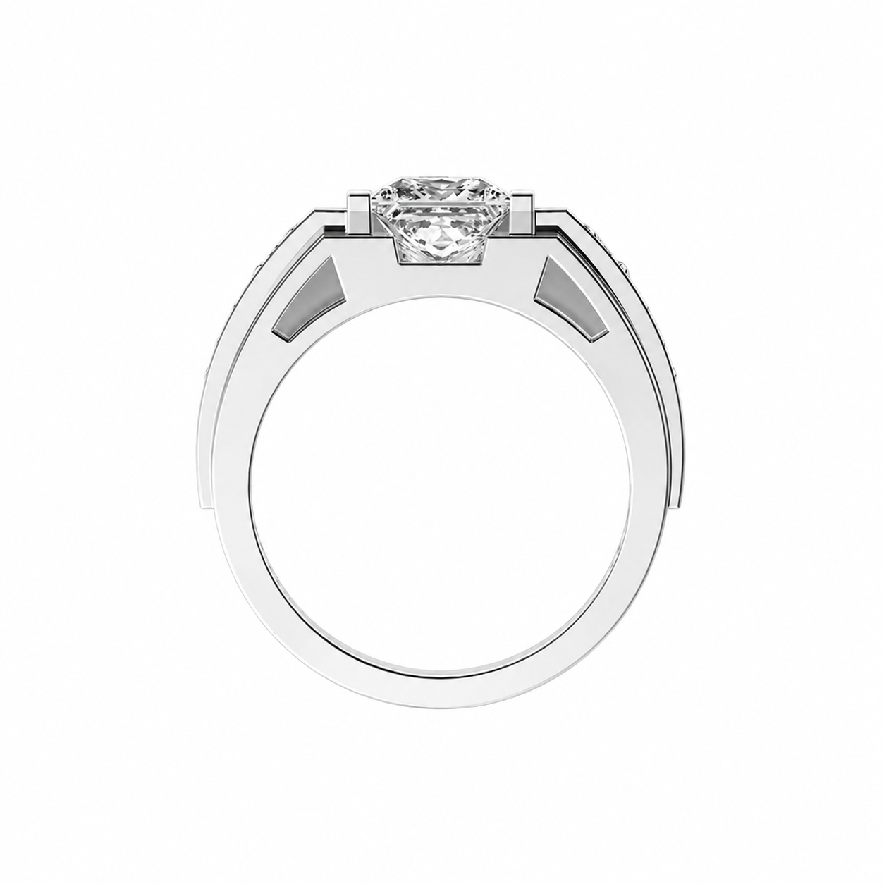 Imperial Square Diamond Ring for Men