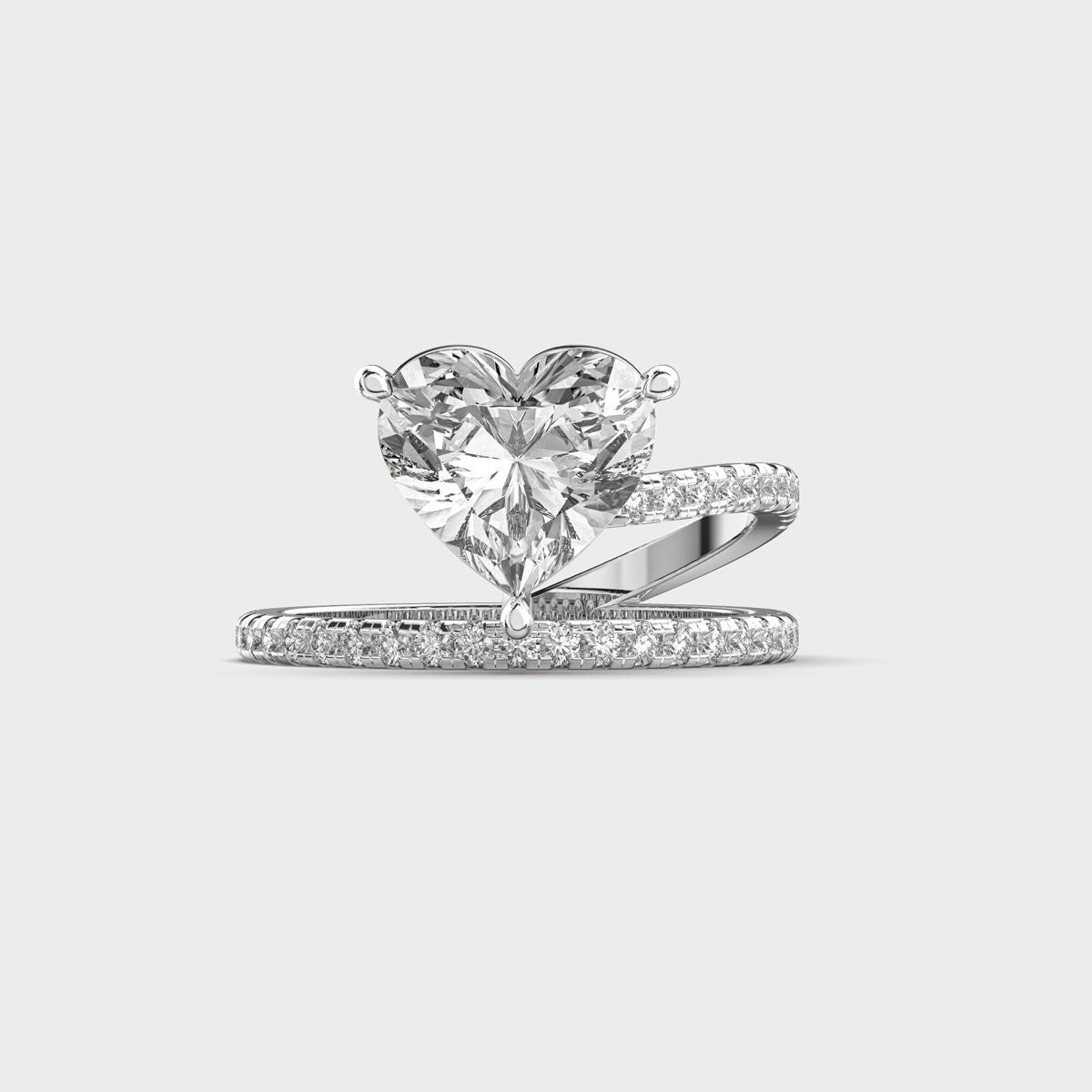 My Dazzling Sweetheart Diamond Ring - View 28