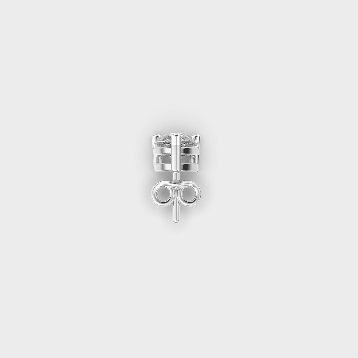 Pear Shaped Diamond Echo Stud