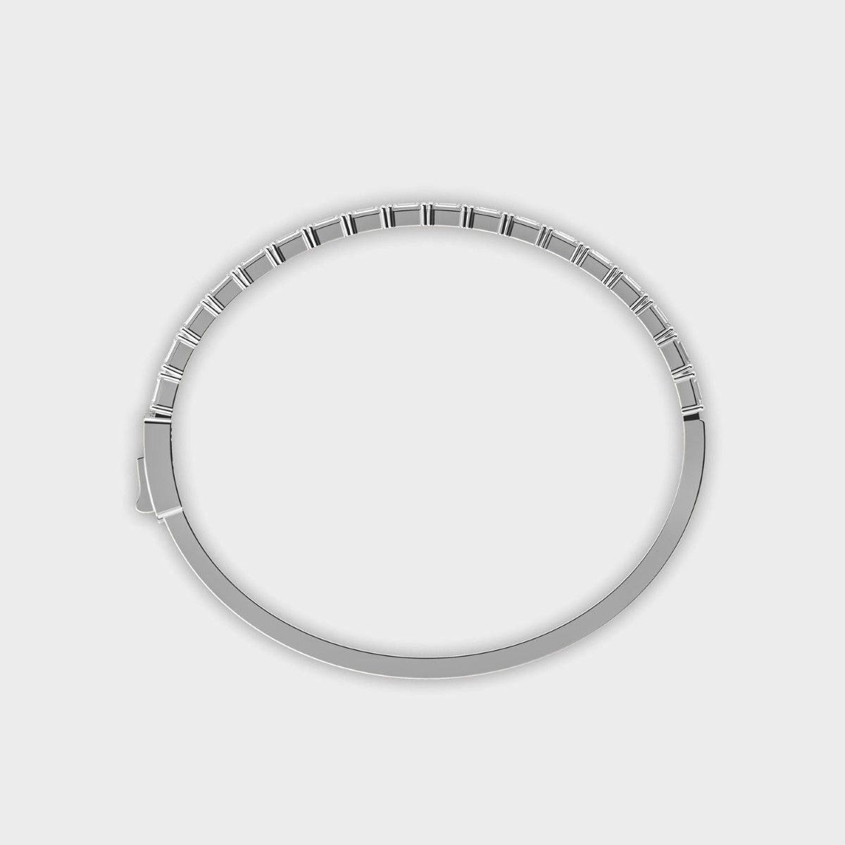 Graceful Alignment Diamond Bracelet