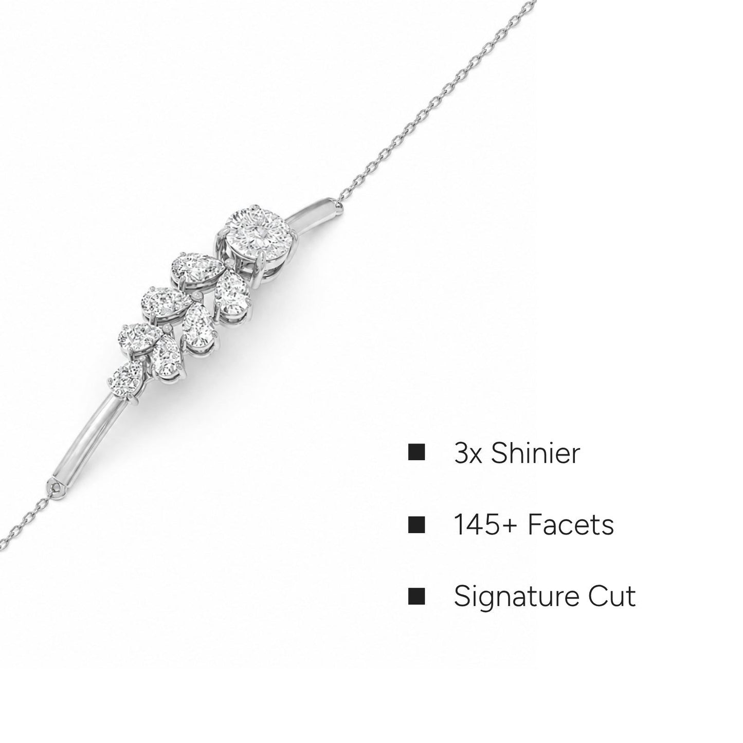 Portuguese Pear Trail Chain Bracelet
