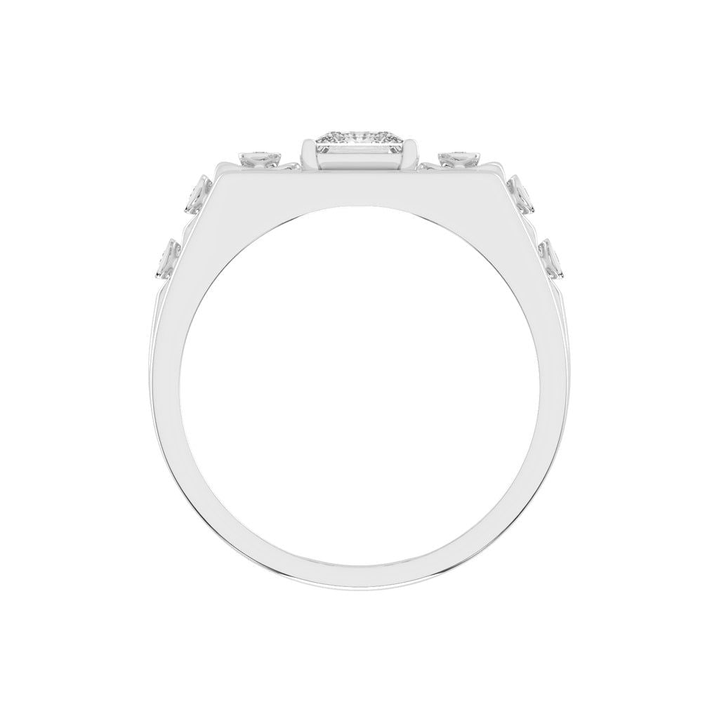 1Ct Princess Cut Solitaire