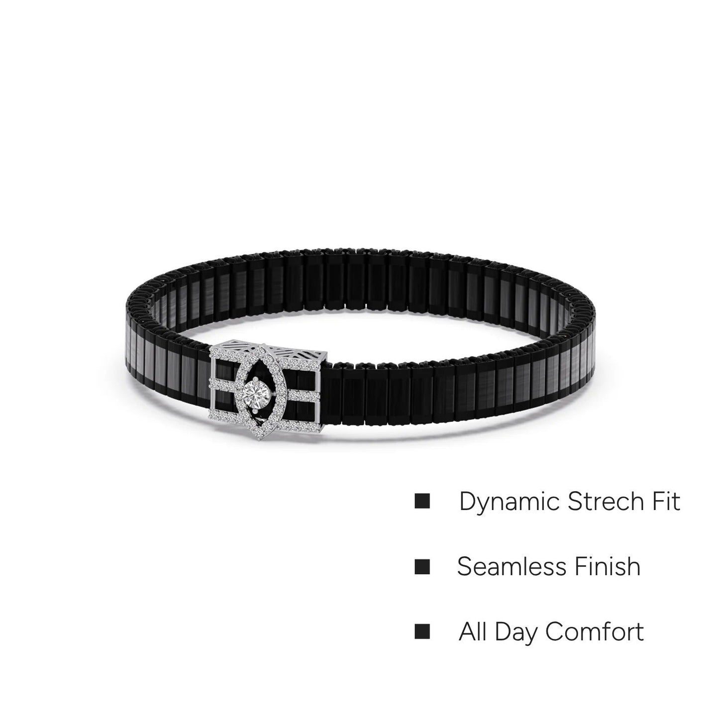 Trinetra Diamond Men's Bracelet