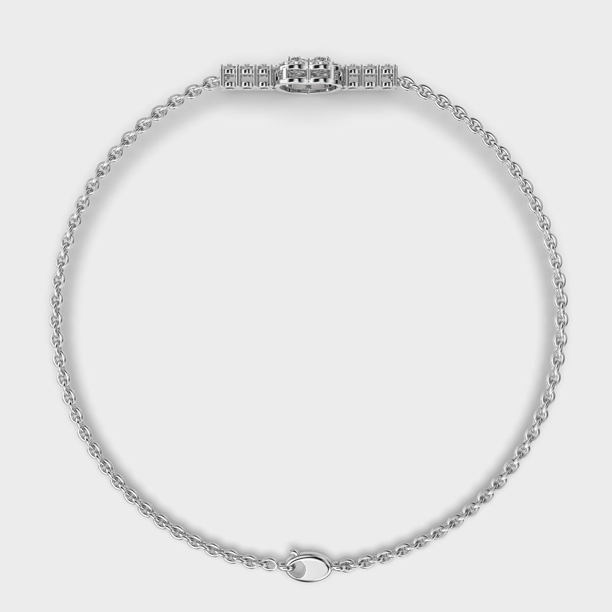 Hearty Delight Diamond Bracelet