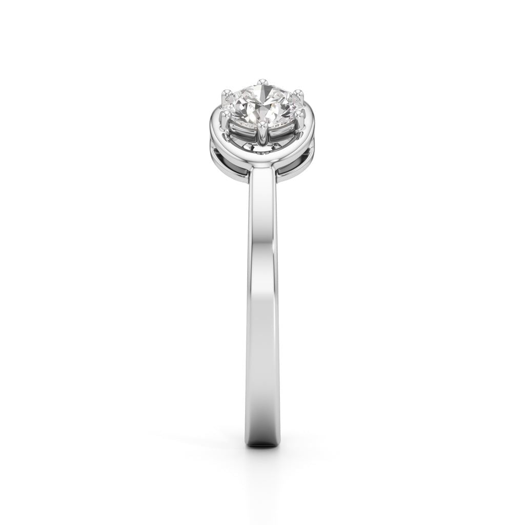 Eminence Solitaire Diamond Ring