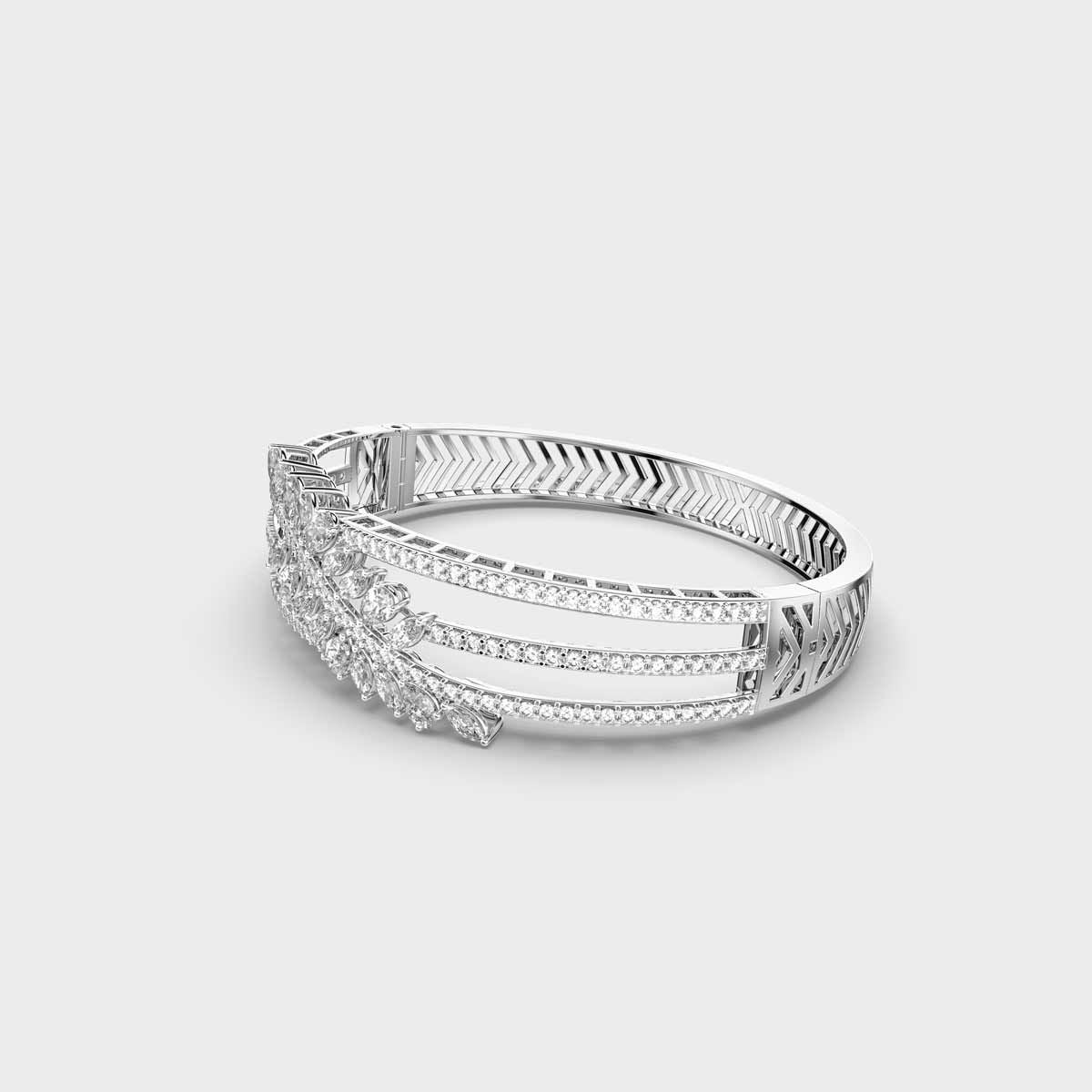 Athena's Pride Statement Diamond Bracelet