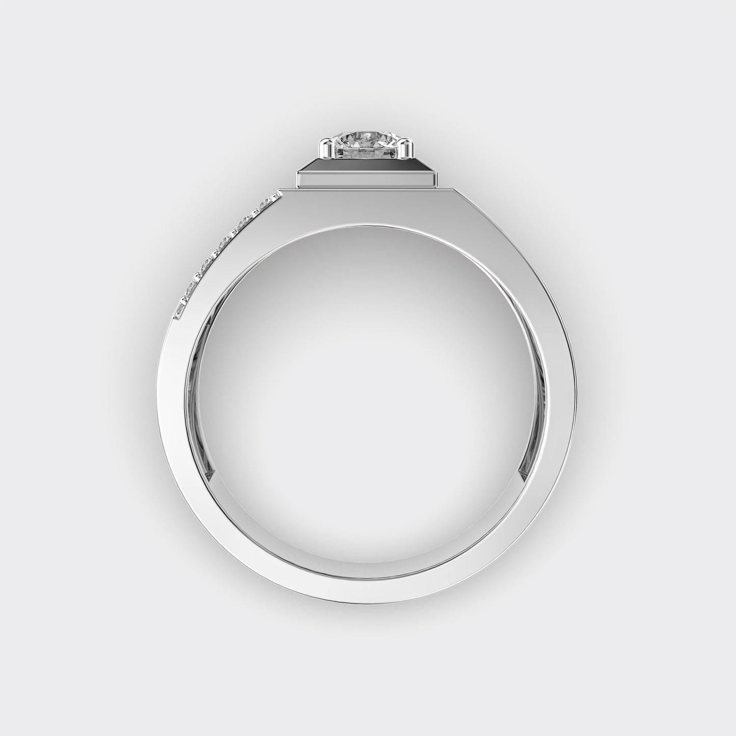 Sync Point Diamond Ring - View 9