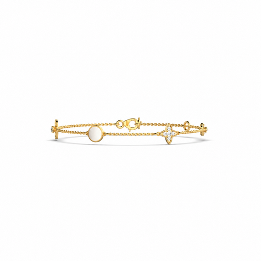 Finnech Gilded Diamond Bracelet