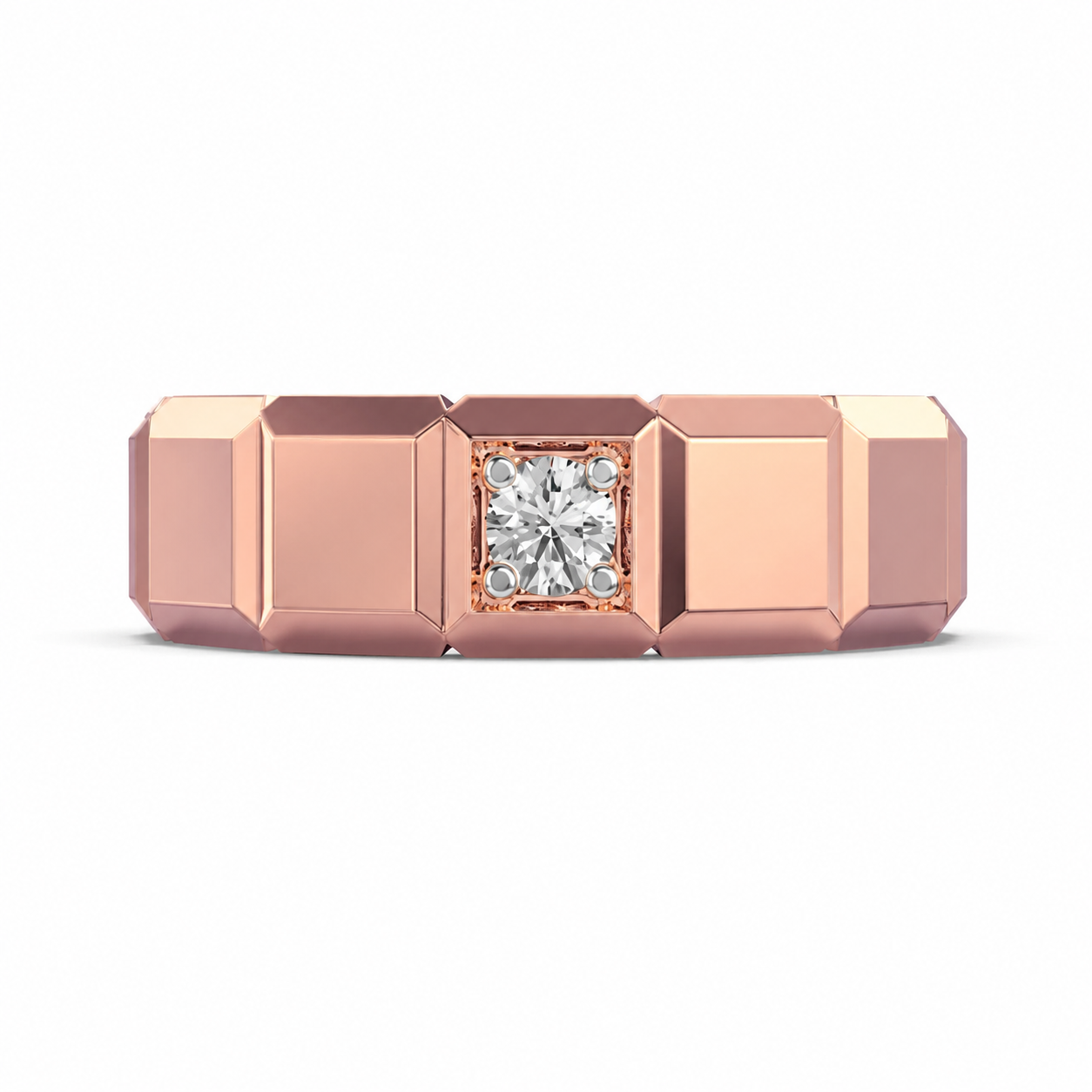 Courage Gives Hope Diamond Band For Men
