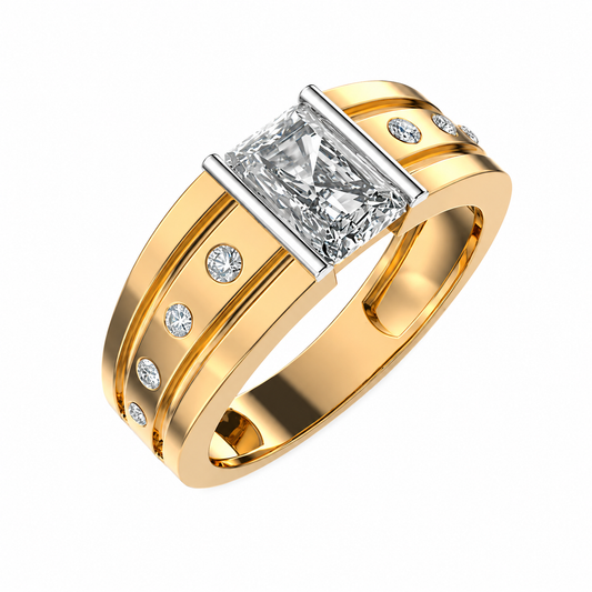 Radiance of Divinity Diamond Ring For Men
