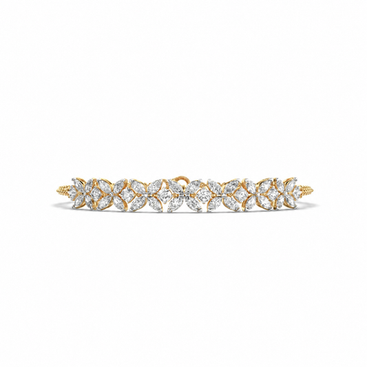 Mixed-Cut Marvel Diamond Bracelet