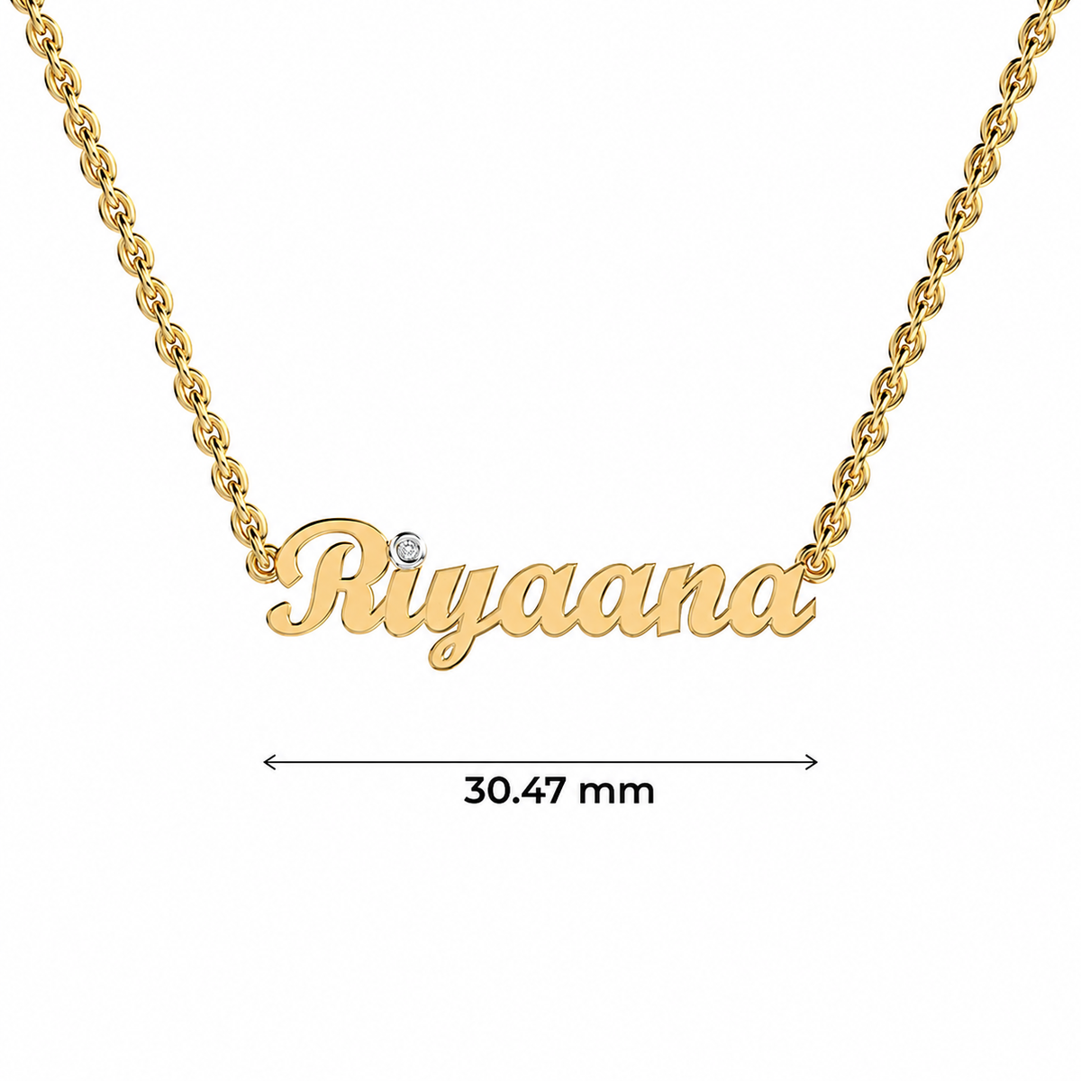 Your Name Diamond Necklace