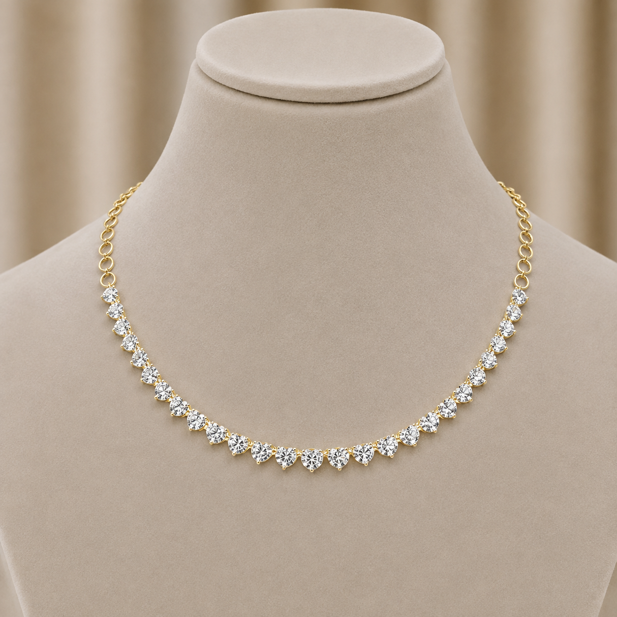Paradise Glam Diamond Necklace For Women