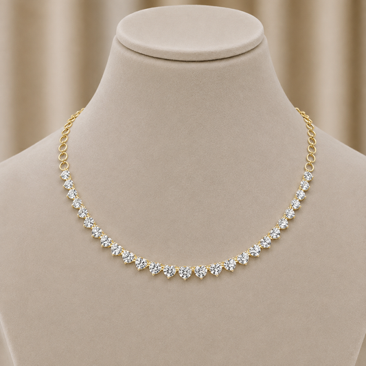 Paradise Glam Diamond Necklace For Women