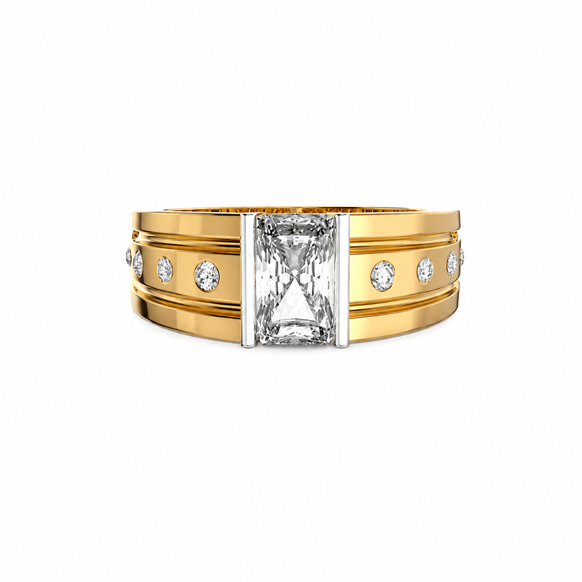 Radiance of Divinity Diamond Ring For Men