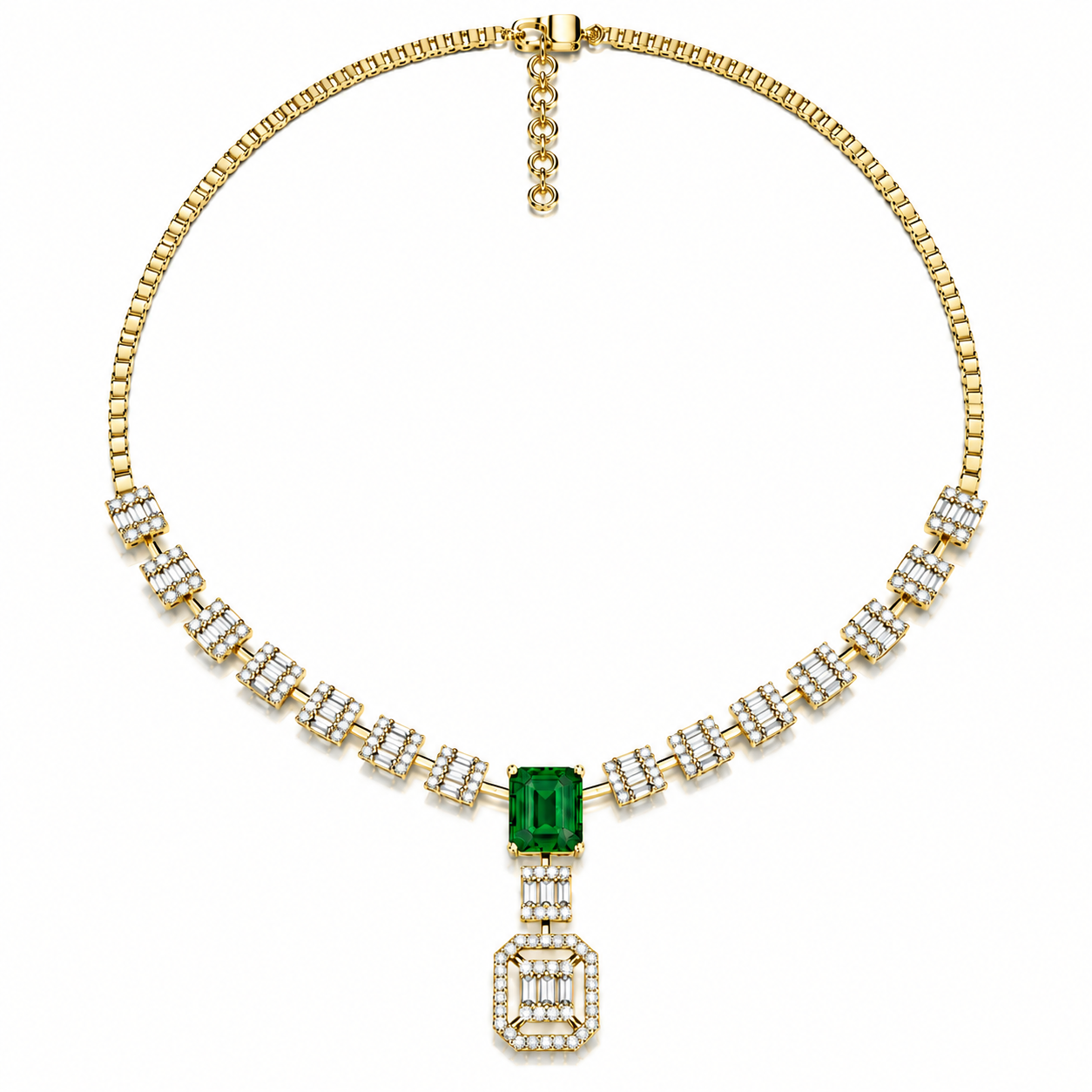 The Geometric Grace Necklace