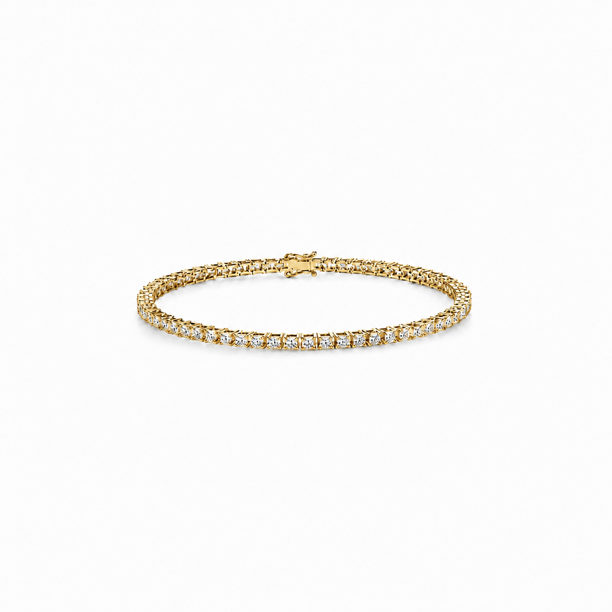 Princess Diamond Tennis Bracelet