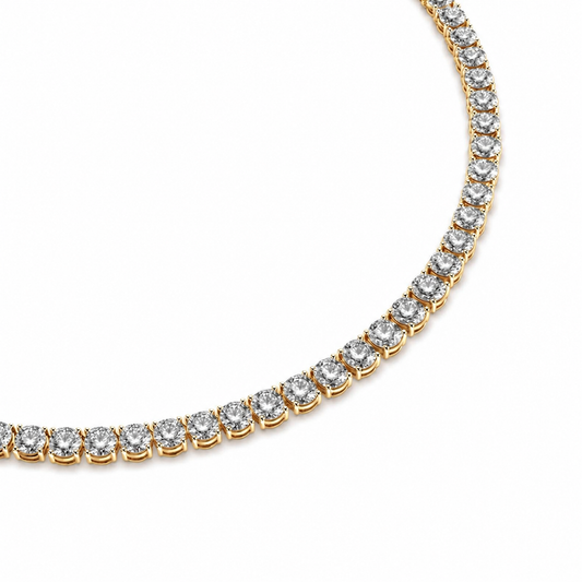 Romantic Aura Diamond Cluster Necklace