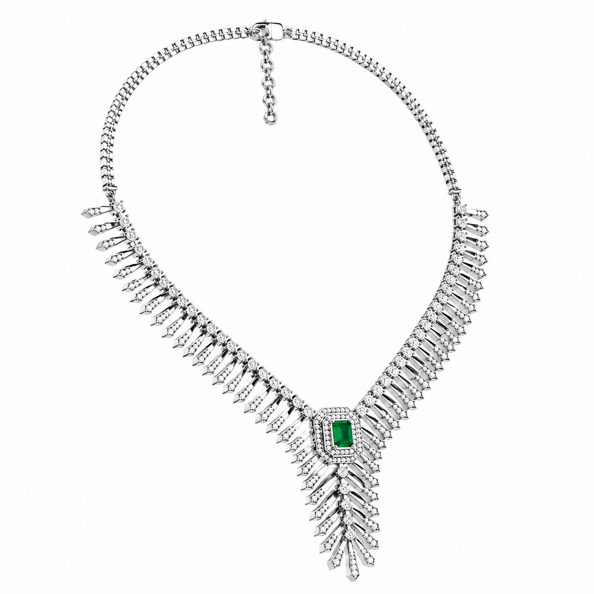 Emerald Royale Radiance Necklace