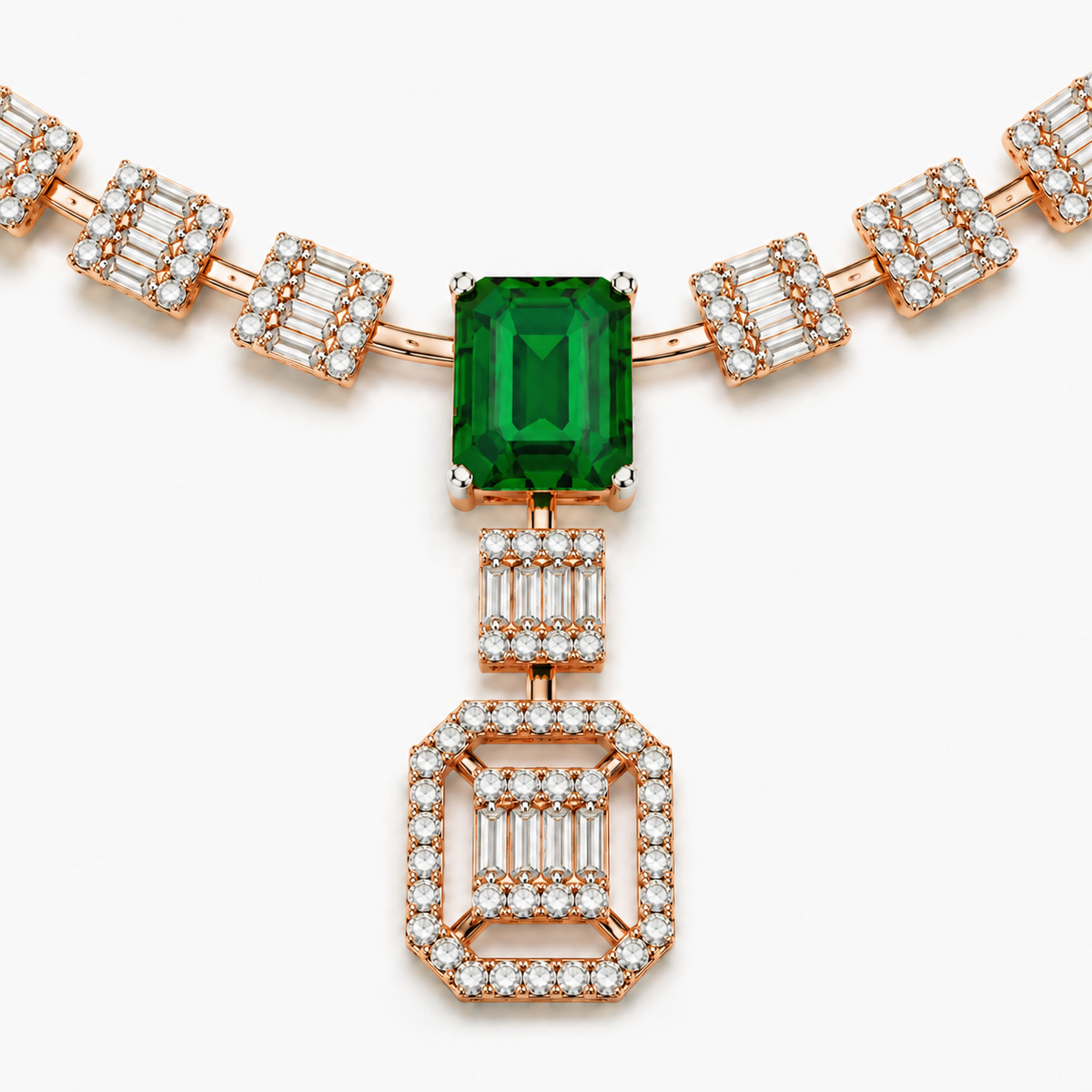 The Geometric Grace Necklace