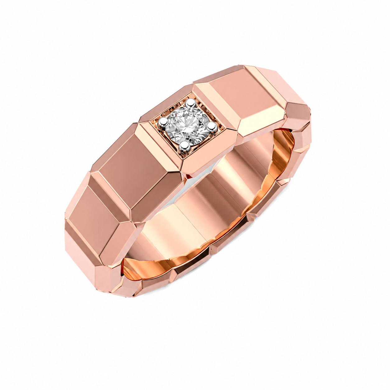 Courage Gives Hope Diamond Band For Men