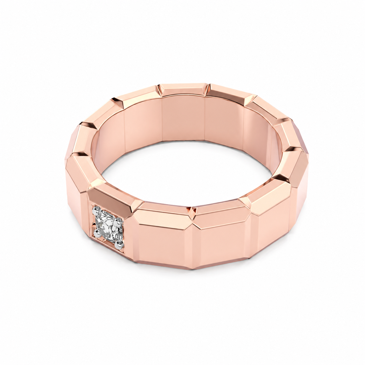 Courage Gives Hope Diamond Band For Men