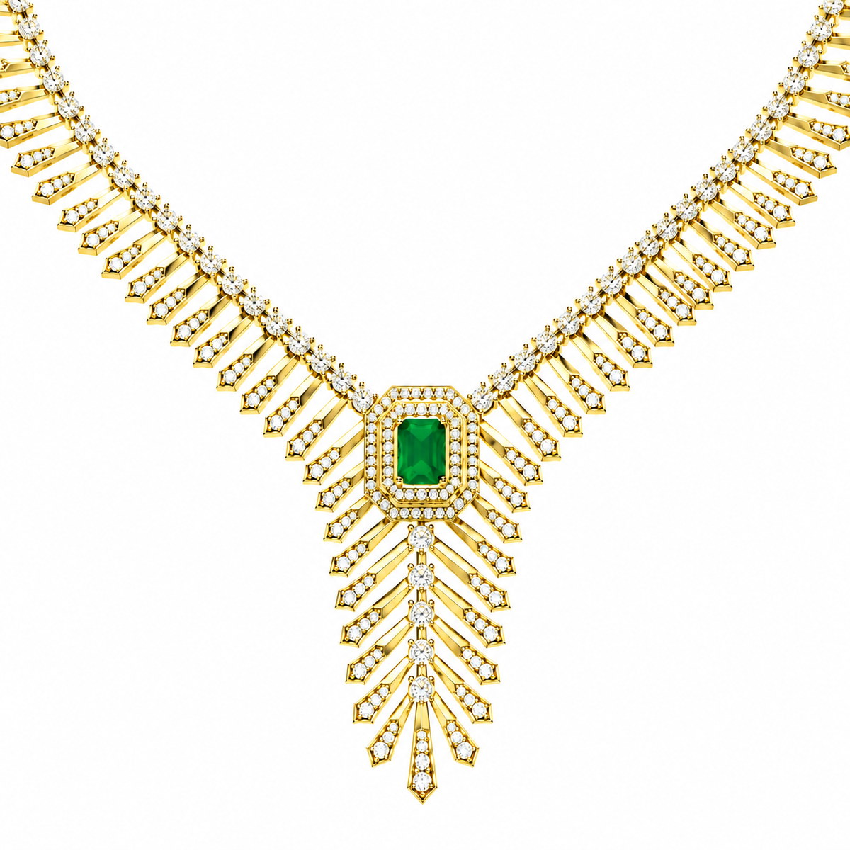 Emerald Royale Radiance Necklace
