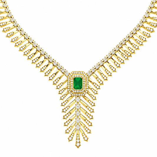 Emerald Royale Radiance Necklace