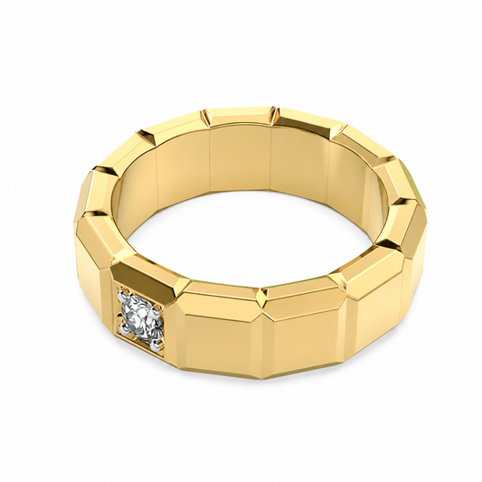Courage Gives Hope Diamond Band For Men