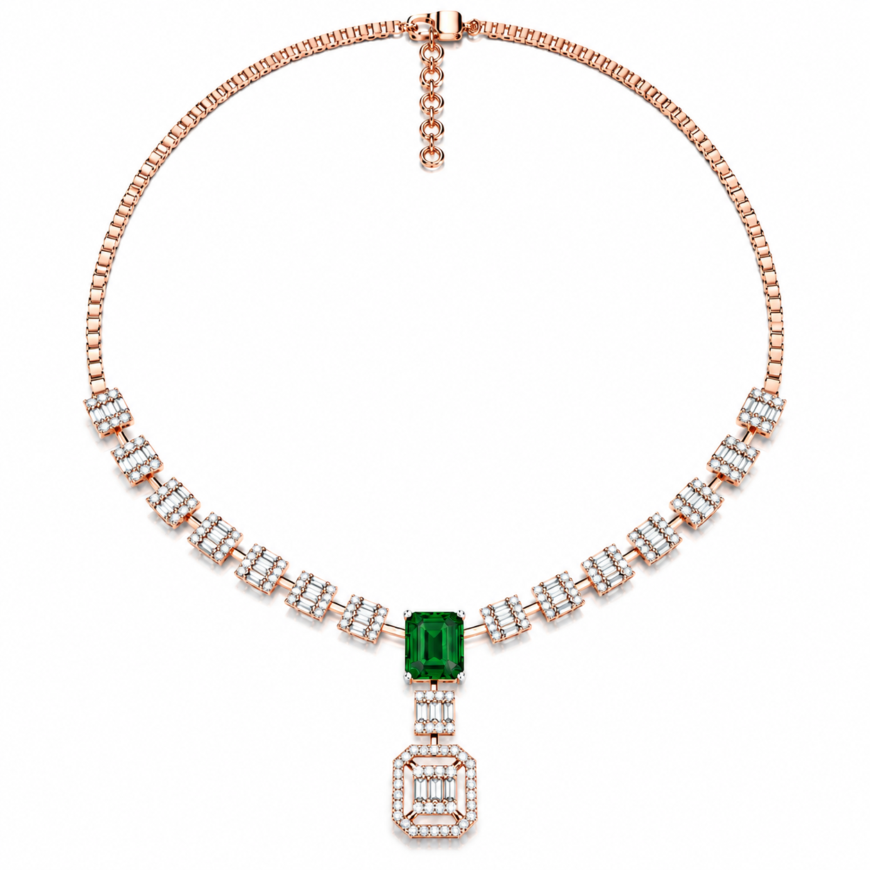 The Geometric Grace Necklace