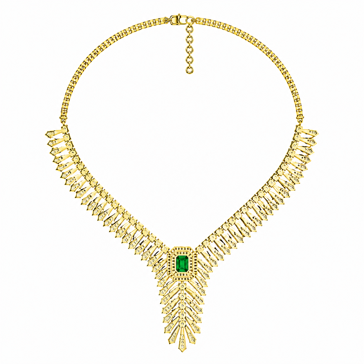 Emerald Royale Radiance Necklace