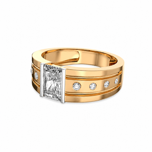 Radiance of Divinity Diamond Ring For Men