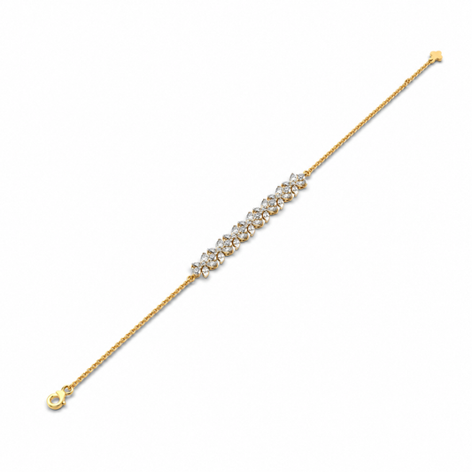 Mixed-Cut Marvel Diamond Bracelet