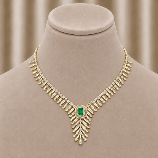 Emerald Royale Radiance Necklace