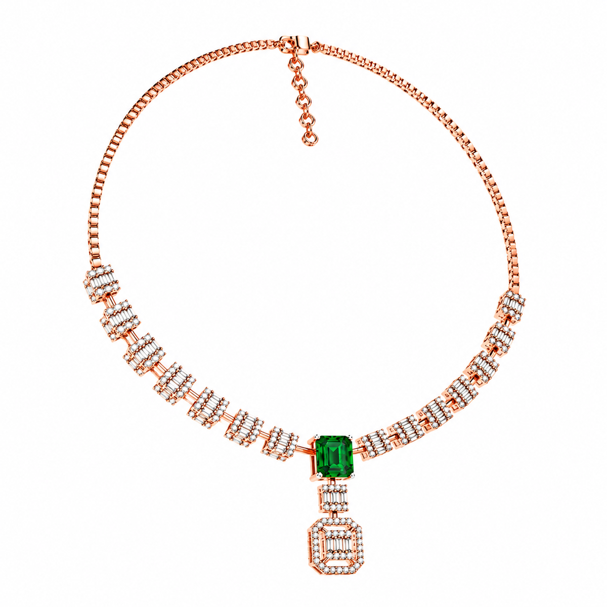 The Geometric Grace Necklace