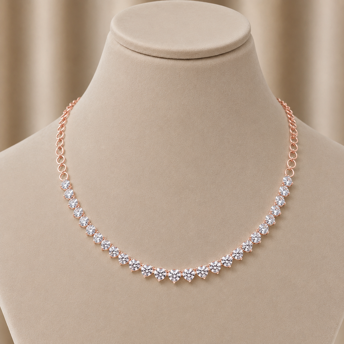 Paradise Glam Diamond Necklace For Women