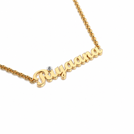 Your Name Diamond Necklace