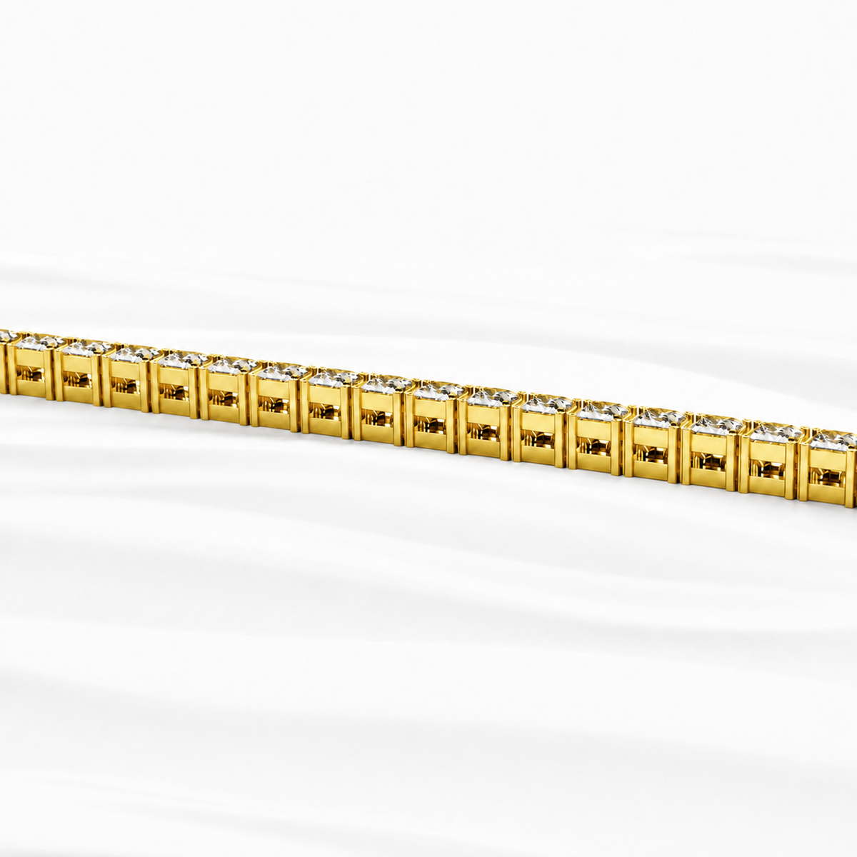 Princess Diamond Tennis Bracelet