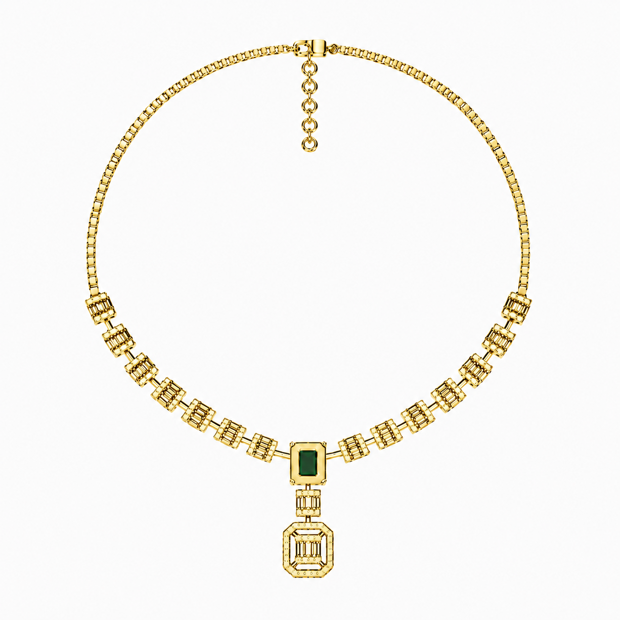 The Geometric Grace Necklace