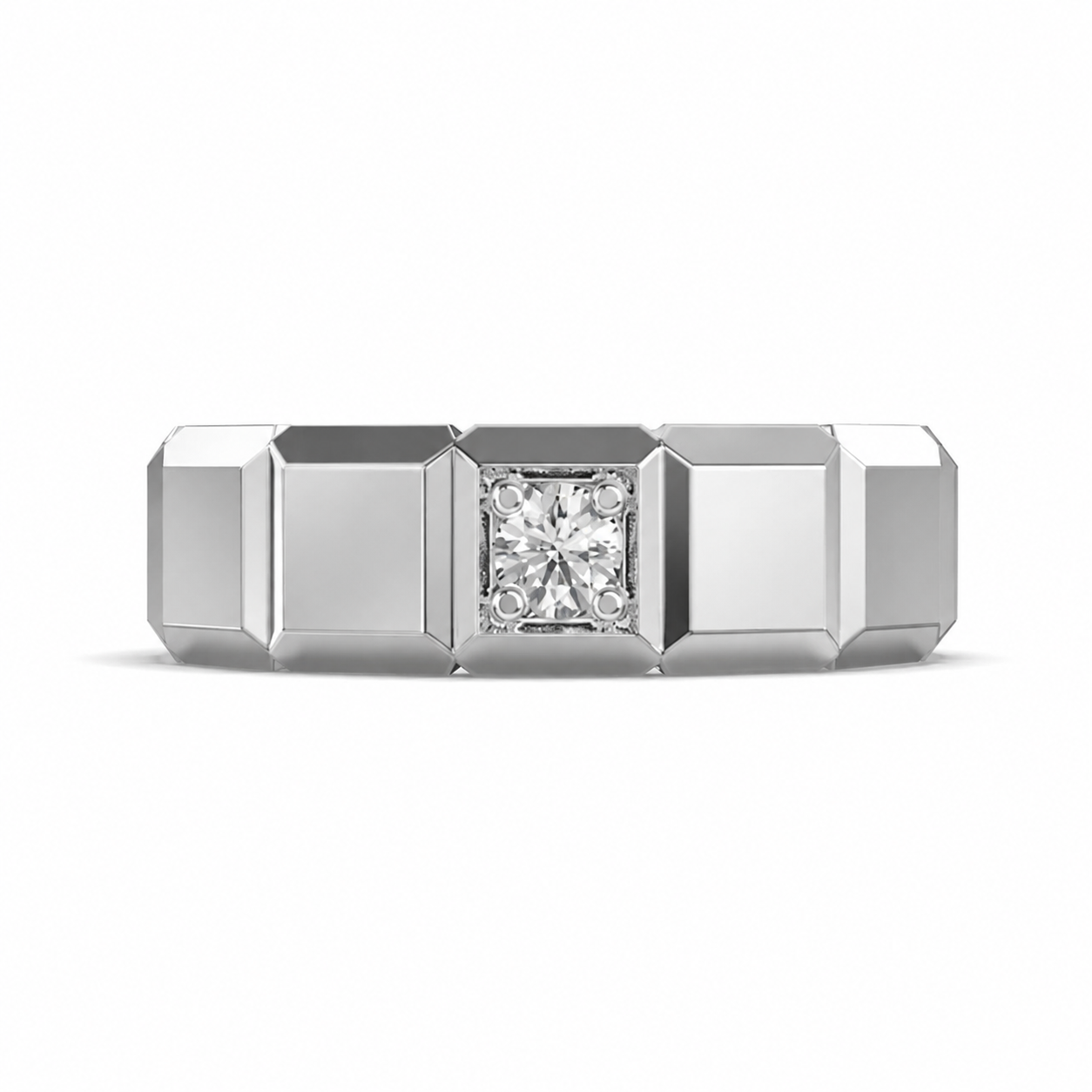 Courage Gives Hope Diamond Band For Men