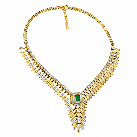 Emerald Royale Radiance Necklace