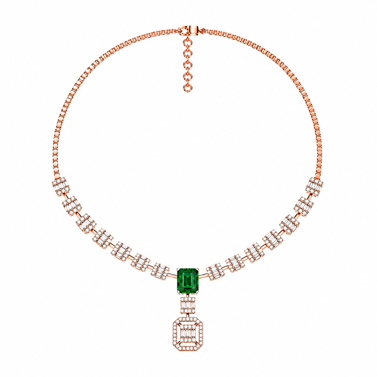 The Geometric Grace Necklace