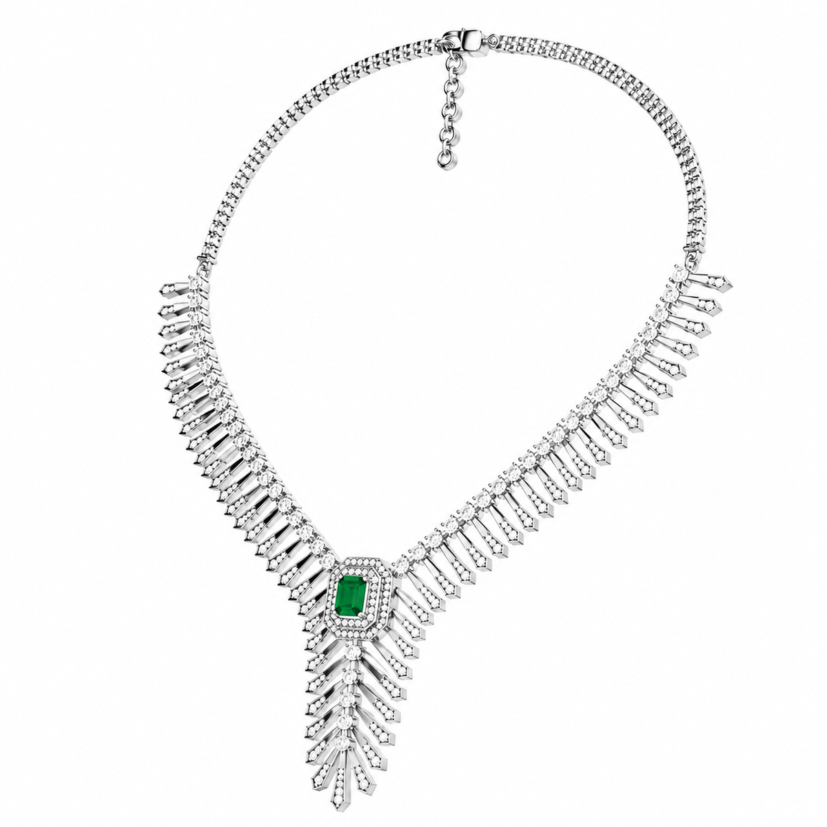 Emerald Royale Radiance Necklace