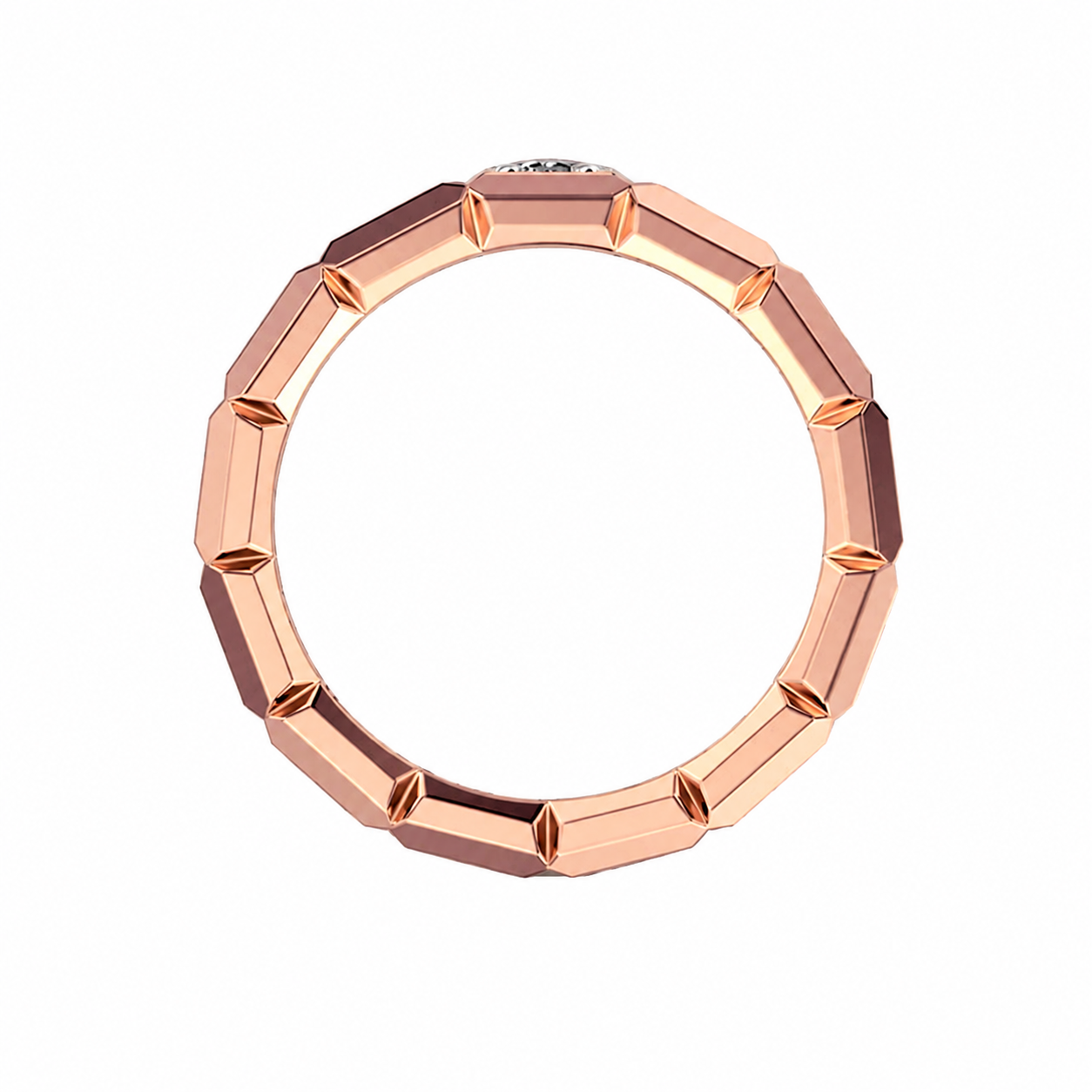 Courage Gives Hope Diamond Band For Men